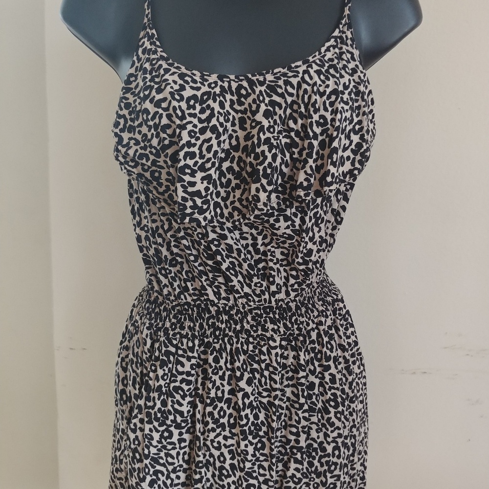 Leopard Print Romper Size Small